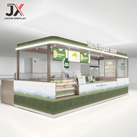 Aanpasbare LED-verlichting luxe winkelcentrum fruit melkthee ijs room yoghurt milkshake dranken displaykast