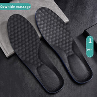 Semelles orthopédiques confortables pour le sport, technologie 4D Cloud, haute résilience, douces, respirantes, absorption des chocs, semelle en PU.