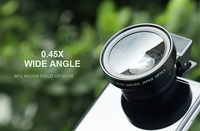 Set di Lenti per Smartphone OEM con Clip, Confezione Personalizzata, Nessun MOQ, Dropshipping, Lenti per Fotocamera Telefono HD Senza Distorsioni per Trasmissioni in Diretta