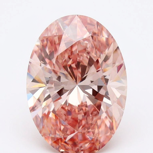 Diamante Rosa Vívido de Laboratorio de Primera Calidad, Corte Oval Brillante, 3.37 Quilates, con Brillo Excepcional para Joyería Fina - Product Image 3