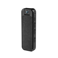 Caméra de sécurité à clipser avec lentille rotative HD Video Voice Recorder Pen Mini Body Camera