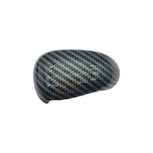 Carbon Fiber Gear <b>Shift</b> <b>Knob</b> Cover For Buick Verano Encore 7.5x4.4x2.1cm Lightweight ABS Material - Product Image 1