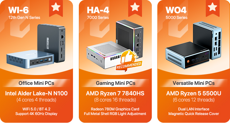 Best Price Intel Alder Lake N95 Mini PC - 16GB RAM, 512GB SSD
