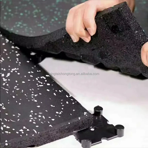 Tapis <span class=keywords><strong>en</strong></span> <span class=keywords><strong>caoutchouc</strong></span> EPDM épaissi de qualité supérieure pour salle de sport Revêtement de <span class=keywords><strong>sol</strong></span> extérieur et pistes de course Carrelages scolaires pour aire de jeux Fitness - Product Image 5