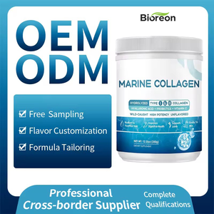 Peptidi di Collagene Idrolizzato con Mirtillo Rosso, Vegano, Senza OGM, Supporta il Ringiovanimento della Pelle e la Salute Generale, Basso MOQ - Product Image 2