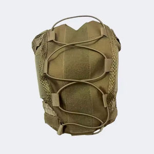 Housse de casque tactique en maille réglable de haute qualité pour la chasse en extérieur, en CP ABS et polyester, ajustement universel, légère - Product Image 3