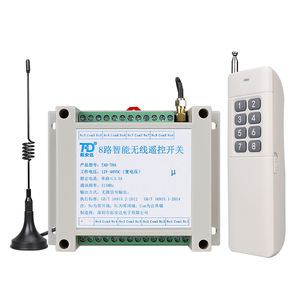 433mhz ac 220v 8ch z-גל אלחוטי ערכת הפעלה מרחוק מתג הפעלה מתג אור אלחוטי - Product Image 1