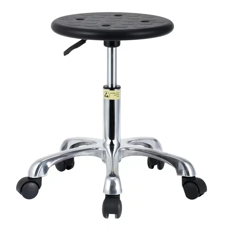 Antistatic PU Bubble Stool with wheels