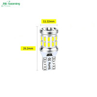 Ampoules LED W5W T10 27smd 3014 Canbus pour feux de positionnement de voiture, éclairage intérieur pour BMW VW Mercedes Audi A3 A6 A4 BMW E60 E90