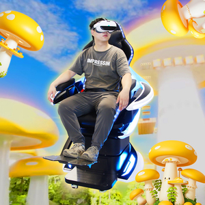YHY VR Machine fabricant réalité virtuelle 360 montagnes russes Commercial 9D VR cinéma mouvement chaise jeu - Product Image 2