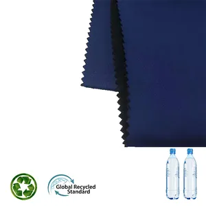 Soft shell 3 слоя из полиэфирной ткани водонепроницаемый дышащий переработанного флисовая стрейч скрепленная флисовая ткань материал для куртки