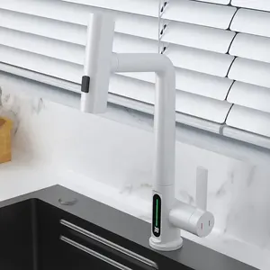 Nieuw Model Keuken Kraan Keuken Warm En Koud Water Kraan En Waterval Digitale Keuken Kraan