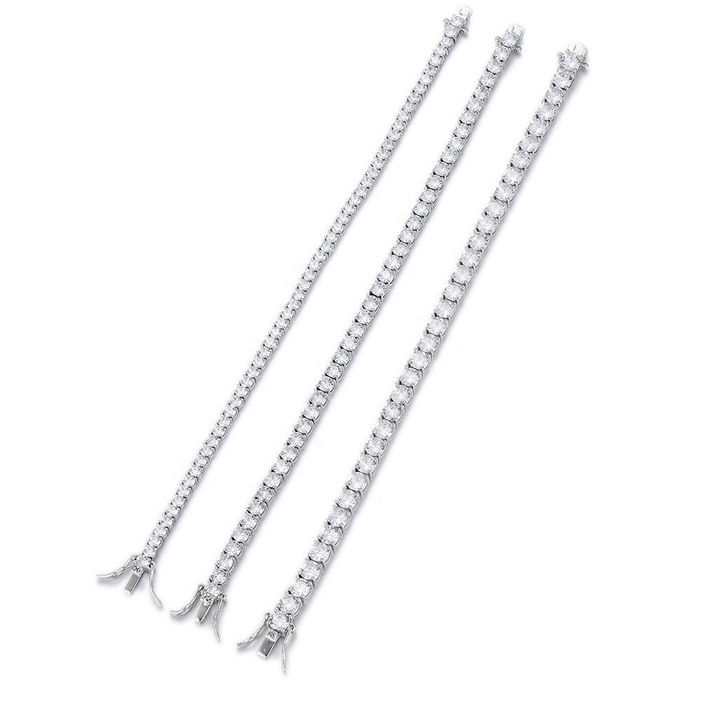 sterling silver tennis chain