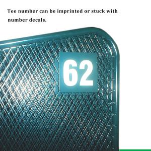 Fabrikadan Gönderime Hazır Golf Saha Ekipmanları Ağır Hizmet Tipi Çelik Örgü Golf Bölme Aparatı Dayanıklı File Golf Saha Bölücü - Product Image 4