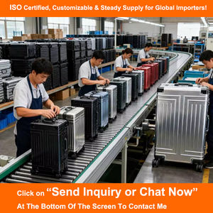 En Gros Multi-Fonctionnel Grande Capacité Cadre en Aluminium Ensembles de Bagages Coque Rigide Valise Cabine Set de Voyage - Product Image 2