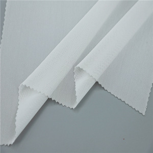 Raschel 그물 베이지 폴리 스판덱스 질감 워프 니트 탄성 트리코 스트레치 메쉬 - Product Image 3