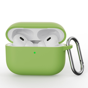 Coque en TPU multicolore en silicone souple pour <span class=keywords><strong>Airpods</strong></span> <span class=keywords><strong>Pro</strong></span> 3 2025 avec mousqueton en métal - Product Image 3