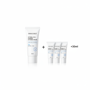 INNISFREE High Quality Retinol Cica Barrier Defense Cream 50mL Special Set (+30ml) for Face - Product Image 2
