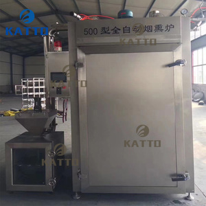 Horno Ahumador de 500kg y 1000kg para Pollo y Carne, Máquina para Hacer Salchichas Ahumadas - Product Image 2