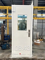 Porte de sécurité en verre résistant, porte de coffre-fort, porte en métal, usine de Jinzhengsafe