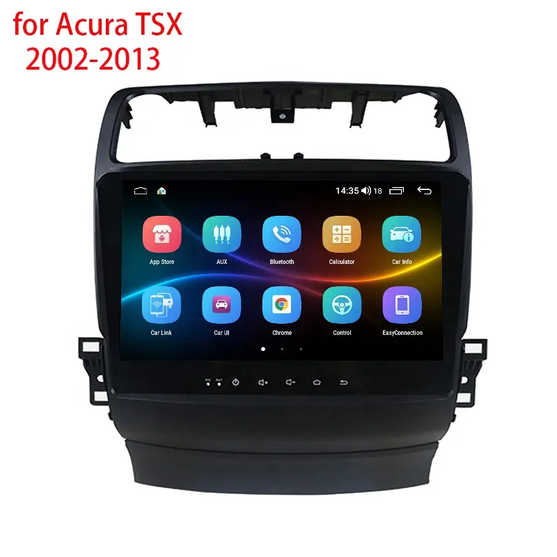 10.1 10.4 inç araba android müzik seti 7862 Carplay 32 + 3 64 + 4 128 + 6 araba radyo Acura TSX için 2002-2013 araba Video DVD OYNATICI