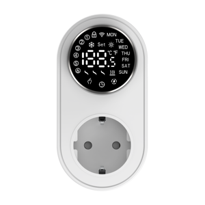Thermostat électrique intelligent en plastique OLED à DEL avec application vocale Contrôle Wi-Fi pour les systèmes de chauffage par le sol du garage de la maison et de l'hôtel - Product Image 3