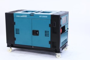 10KVA 3 giai đoạn 220V 400V Máy phát điện xách tay hai xi lanh Máy phát điện nước-làm mát cách âm Máy phát điện diesel 10KW 12kva - Product Image 5