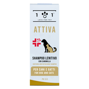 Shampooing apaisant pour le toilettage des animaux domestiques pour nourrir une fourrure douce et lisse - Product Image 1