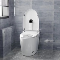 Usine chinoise, outil de fermeture automatique électrique moderne, salle de bain, wc intelligent en céramique, toilette intelligente monobloc