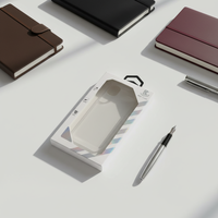 Étui de téléphone portable universel BQC CASE, style INS, design de luxe, antichoc, avec poignée, décoration intégrée, boîte en papier pour la vente au détail