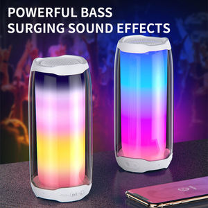 PortableL4 Altavoz de dientes azules Fiesta Audio KTV180 Grados Luz LED Soporte USB, TFcard, FM, Responder la computadora del teléfono - Product Image 4