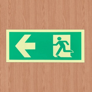 Securun Nhà Máy Trực Tiếp Nhựa Photoluminecent Khẩn Cấp Thoát Dấu Hiệu Phát Sáng Trong Bóng Tối Cháy Dấu Hiệu - Product Image 5
