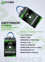 OEM grande capacité 40000mah 40Ah 1848WH 12S batterie au lithium semi-solide Lipo batterie pour drone/agriculture/livraison Drone