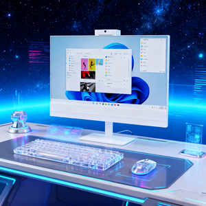 Thiết kế mới 23.8 inch AMD CPU 4G/8G/16G <span class=keywords><strong>Ram</strong></span> 64G/128G/256G SSD Máy tính để bàn tất cả trong những PC với Quad Core chơi game PC RTX 4090 - Product Image 1