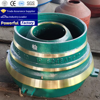 Vente d'usine Maxton : Revêtement de bol concave durable pour concasseur à cône Symons PYB/CS - Pièces de rechange