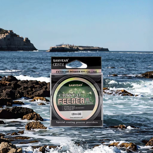 SAMYEAR Ligne de pêche en nylon monofilament de longueur personnalisée 100m 300m 500m 1000m Haute résistance Résistante à l'usure Ruisseau Lac Rivière Océan - Product Image 6