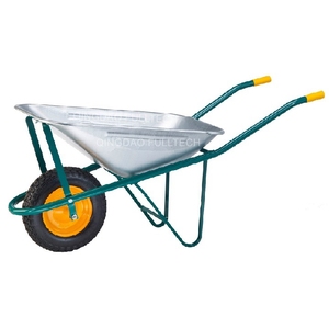 Carretillas de mano de capacidad de carga de tanque de 75L de Color plateado de alta calidad adecuadas para uso agrícola Industrial Italia Stark Carriola - Product Image 1