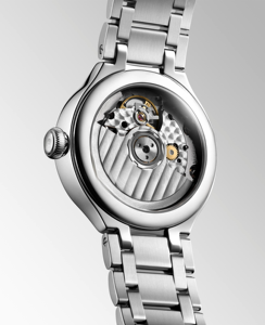 Moon Phase Automatic Mechanical Watch with Roman Numerals and Stainless Steel Band for Women Formal Daily Wear Longinesing - Product Image 4