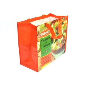 Factory Offer Reusable Customized Promotional Tote Shopping Bag China pp Woven Bag pp Woven Laminated Bag
