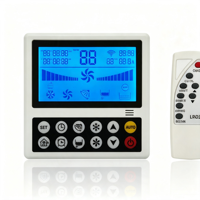 Carte de circuit imprimé pour refroidisseur d'air évaporatif, carte de commande de ventilateur BLDC avec écran LCD, télécommande en option, WIFI en option