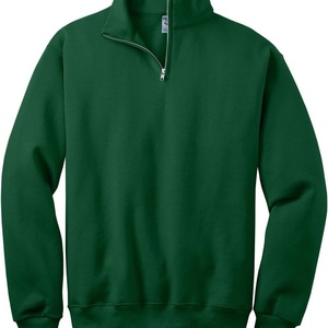 Sudadera Verde Bosque para Adulto, Personalizada con Bordado, Cortavientos de Otoño, con Cierre de Cremallera de 1/4 y Cuello Cadete, para Hombre - Product Image 1