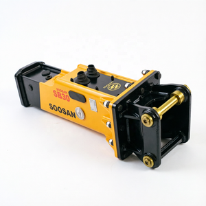 Martillo Hidráulico Tipo Caja Amarilla SB30 para Excavadoras de 2.5-4.5 Toneladas, 1 Año de Garantía, Herramienta de Construcción y Minería, Cincel, Bomba - Product Image 1