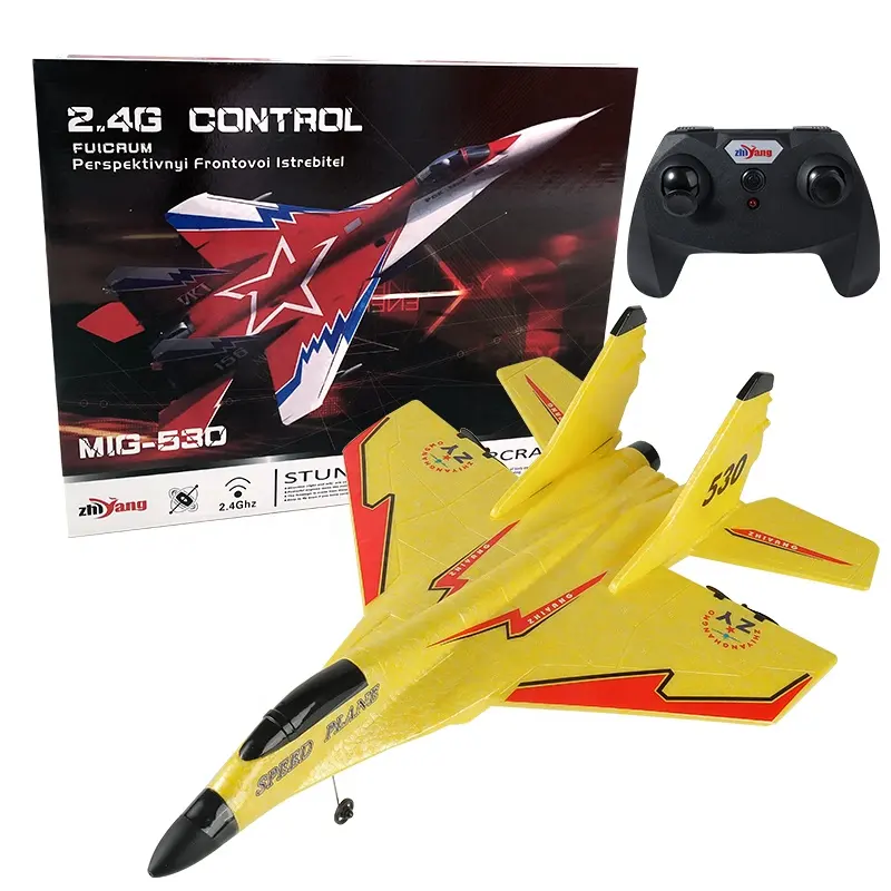 MIG 530pro Remote Control Plane For Adults, Foam Fighter Jet Plane RC Model Airplane Rc plane Rtf