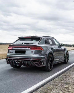 Kit Carrosserie Large en Fibre de Carbone MSY Style pour <span class=keywords><strong>Audi</strong></span> Q8 RSQ8, Pare-chocs Avant et Arrière, Capot, Ailes, Bas de Caisse, <span class=keywords><strong>Aileron</strong></span> - Product Image 3