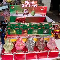 30 modèles de jouets squishy sur le thème de Noël, jouets à presser en forme de dumpling, Père Noël, bonhomme de neige, sapin de Noël, jouets à presser en maltose croustillante