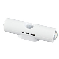 Lampe LED rechargeable à détecteur de mouvement pour armoire, lumière d'ambiance murale activée par le mouvement, veilleuse pour couloirs, escaliers et cuisines