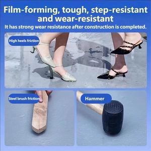 Polyurethane Waterproof <b>Coating</b> High Elasticity for Roof Basement Bathroom Anti-Crack Waterproof <b>Paint</b> - Product Image 6