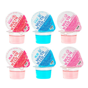 น้ำยาบ้วนปากเจลลี่คัพ 12 มล. สีฟ้า/ชมพู รสชาติอื่นๆ มีสินค้าในสต็อก บรรจุภัณฑ์แยกชิ้น ลมหายใจหอมสดชื่น สำหรับโรงแรม ขายส่ง แบบใช้แล้วทิ้ง - Product Image 5