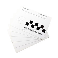 Cartes de pulvérisation de papier de couleur assortie de peinture Panneaux de test à carreaux Vérifier la précision des couleurs Automobile