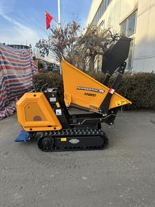 Mini-transporteur sur chenilles pas cher, camion à benne basculante en caoutchouc, camion à benne basculante à vendre avec CE/EPA, neuf et d'occasion - Product Image 4